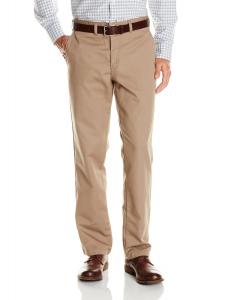 Dickies KHAKI Men's Flat Front Pant - Slim Taper Fit