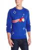 Alex Stevens Men's Internet Santa Ugly Christmas Sweater