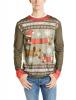 Faux Real Men's Weiner Wonderland Ugly Christmas Sweater Printed Tee
