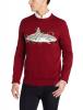 Alex Stevens Men's Sharky Ugly Christmas Sweater