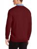 IZOD Men's Long Sleeve Essential Solid V-Neck Sweater