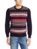 Dockers Men's Fair Isle Crew-Neck Sweater