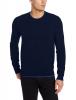 Williams Cashmere Men's Crew-Neck Sweater with Contrast Tipping