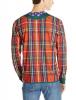 Faux Real Men's Plaid Walrus Ugly Sweater