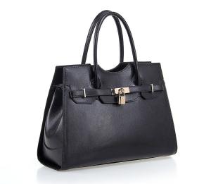 Fineplus Women's New Fashion Genuine Leather Shoulder Strap Tote Bag