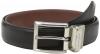 Tommy Hilfiger Men's Dress Reversible Belt with Polished Nickel Buckle