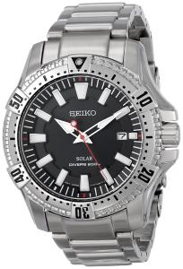 Đồng hồ nam Seiko Men's SNE279 Analog Display Japanese Quartz Silver Watch