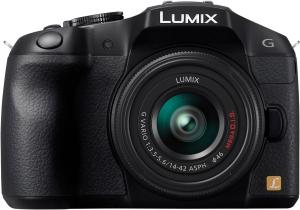 Panasonic Lumix G Series DMC-G6KK Compact System Digital Camera with 14-42mm II Lens Kit (Black)