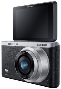 Samsung NX Mini 20.5MP CMOS Smart WiFi & NFC Compact Interchangeable Lens Digital Camera with 9mm Lens and 3" Flip Up LCD Touch Screen (Black)
