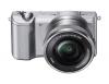 Sony Alpha a5000 Interchangeable Lens Camera with 16-50mm OSS Lens (Silver)
