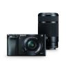 Sony Alpha a6000 Interchangeable Lens Camera with 55-210mm and 16-50mm Power Zoom Lenses