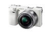 Sony Alpha a6000 Interchangeable Lens Camera with 16-50mm Power Zoom Lens (White)