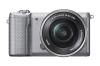 Sony Alpha a5000 Interchangeable Lens Camera with 16-50mm OSS Lens (Silver)