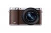 Samsung NX3000 Wireless Smart 20.3MP Compact System Camera with 20-50mm Compact Zoom and Flash (Brown)