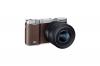 Samsung NX3000 Wireless Smart 20.3MP Compact System Camera with 20-50mm Compact Zoom and Flash (Brown)