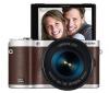 Samsung NX300M 20.3MP CMOS Smart WiFi & NFC Compact Interchangeable Lens Digital Camera with 18-55mm Lens and 3.3" AMOLED Touch Screen (Brown)