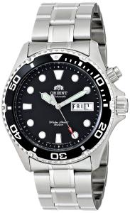 Orient Men's EM65008B "Ray" Stainless Steel Automatic Watch