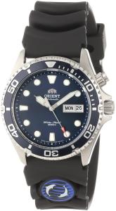 Orient Men's EM6500CD Ray Automatic Black Rubber Strap Watch