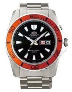 Orient Automatic Dive Watch CEM75004B (Orange Bezel Mako II)