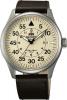 Orient #FER2A005Y Men's Flight Collection Leather Band Pilot Automatic Watch