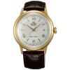 Orient ER24009W Men's Bambino White Dial Leather Strap Automatic Watch