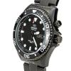 Orient EM65007B Men's Ray Raven Black Ion Plated Automatic Black Dial Watch