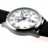 Orient ET0K003W Men's Cosmos White Dial Black Leather Strap Automatic Watch