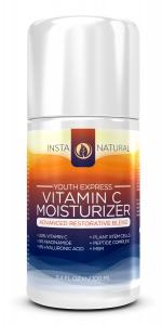 Vitamin C Cream Moisturizer 20% For Face - Best Anti Aging Facial Lotion with 20% Vitamin C, Hyaluronic Acid, Niacinamide, Plant Stem Cells, MSM & Peptide Complex - Apply This Moisturizer Night and Day to Reduce the Signs of Aging such as Wrinkles, Fi