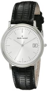 Claude Bernard Men's 70149 3 AIN Classic Gents Analog Display Swiss Quartz Black Watch