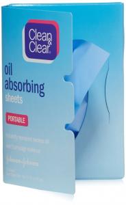 Clean & Clear Oil-Absorbing Sheets, 50 Count (Pack of 2)