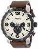 Fossil JR1390 Nate Leather Watch - Brown