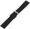 Fossil S201030 20mm Silicone Black Watch Strap