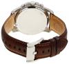 Fossil Men's FS4839 Grant Chronograph Leather Watch - Brown