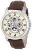 Fossil Men's ME3027 Grant Automatic Self-Wind Leather Watch - Brown