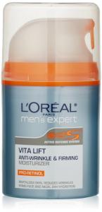 L'Oreal Paris Men's Expert Vita Lift Anti-Wrinkle & Firming Moisturizer, 1.6 Fluid Ounce
