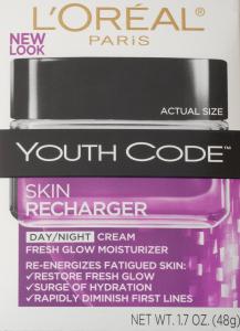 L'Oreal Paris Youth Code Day/Night Cream, 1.7 Fluid Ounce