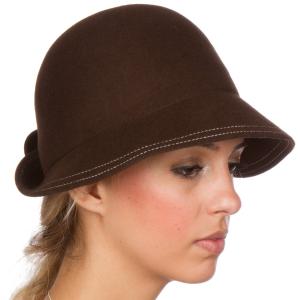 Mũ Sakkas Hazel Vintage Style Wool Cloche Hat