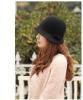 Mũ FUNOC Fashion New Women Vintage Wool Round Cloche Cap