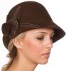 Mũ Sakkas Hazel Vintage Style Wool Cloche Hat