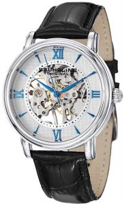 Đồng hồ Stuhrling Original Men's 458G2.33152SET Classic Delphi Chamberlain Mechanical Skeleton Silver Dial Watch Set