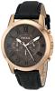 Đồng hồ Fossil Men's FS4992 Grant Chronograph Leather Watch - Black Croco