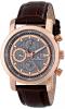 Đồng hồ Lucien Piccard Men's LP-12584-RG-014 Toules Analog Display Japanese Quartz Brown Watch