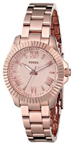 Đồng hồ Fossil Women's AM4611 Cecile Small Three-Hand Rose Gold-Tone Stainless Steel Watch