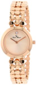 Đồng hồ Lucien Piccard Women's LP-100006-RG-99  Rose Gold-Tone Ion-Plated Stainless Steel Watch