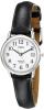 Đồng hồ Timex Women's T2H331 Easy Reader Black Leather Strap Watch