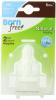 Núm bình sữa Born Free BPA-Free Silicone Nipples, Level 3, 6M+, Fast Flow