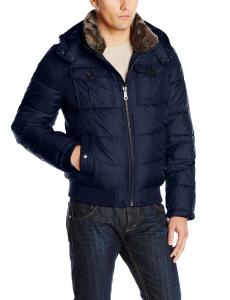 Áo khoác Tommy Hilfiger Men's Nylon Hooded Puffer Bomber Jacket