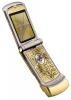 Điện thoại Motorola RAZR V3i Dolce & Gabbana Unlocked Phone with MP3/Video Player, and MicroSD--International Version with No Warranty (Gold)