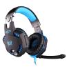 Tai nghe Mactrem EACH G2100 Blue Blck Vibration Function Professional Gaming Headphone Games Headset with Mic Stereo Bass LED Light for PC Gamer