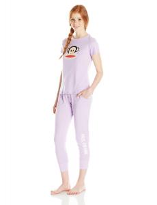 Bộ mặc nhà Paul Frank Women's Julius Pajama Set Lilac